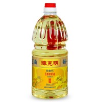 陈克明非转基因食用油压榨一级菜籽油1.8升包装家用一件代发