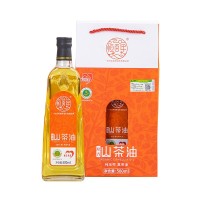 山茶油50m有机初榨茶茶籽油 食用纯茶子油物理冷榨