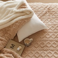 小香风羊羔绒毛毯被冬季加厚单人铺床单办公室午睡小毯子沙发盖毯