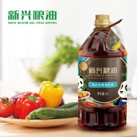 新兴纯正压榨菜籽油4L