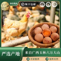 整箱新鲜土鸡蛋批发30枚农家谷物饲养正宗广西土鸡蛋一件代发
