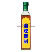 oem定制玻璃瓶稻米油代工贴牌调和油单瓶礼盒山茶橄榄亚麻籽油