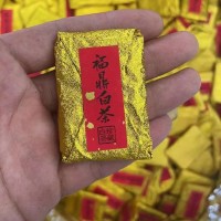 2012年福鼎白茶寿眉饼干茶金砖一饼一泡老白茶散装厂家直批