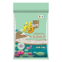 中粮福临门苏韵荷香2.5kg袋5斤装南方大米软糯粳米