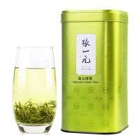张一元 一级清香高山绿茶300g/罐 嫩芽新茶绿茶嫩芽茶叶春茶