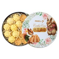 米戈尔牛油小熊曲奇饼干办公室休闲零食咖啡点心礼盒装上海 食品厂