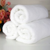 厂家现货供应纯棉32线平织120克酒店宾馆桑拿美容院毛巾